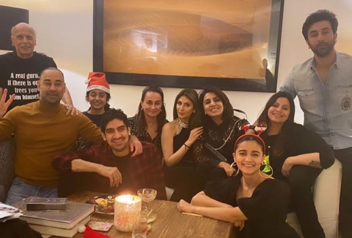 Alia bhatt and ranbir kapoor Christmas 2020 celebration with family here photos
