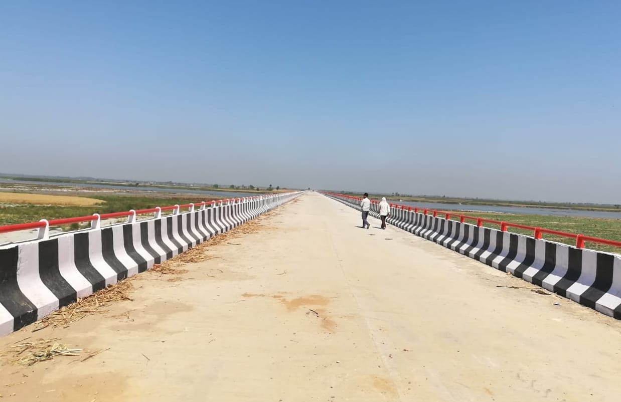 Distance reduced due to bridge construction, buses also got gift