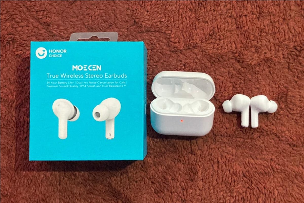 Moecen TWS ईयरबड्स बाय ऑनर च्वाइस रिव्यू Moecen by Honor Choice CE79 TWS Earphones Review price in India and specification
