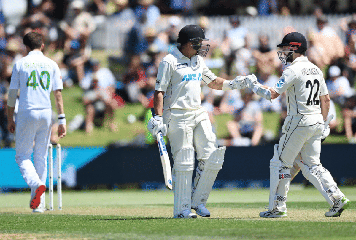 NZ vs PAK, 1st Test Kane Williamson and Ross taylor partnership helps New zealand to overcome from early losses