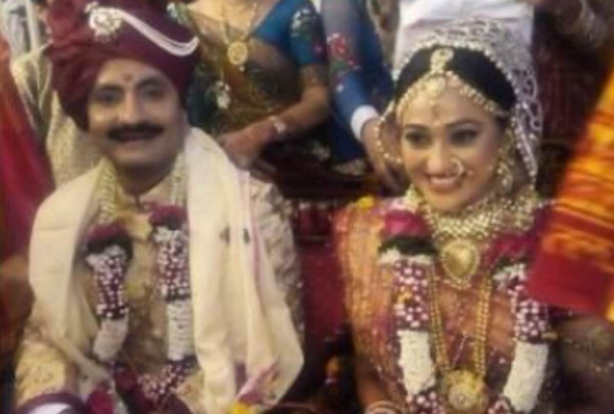 tarak mehta ka ooltah chashmah TMKOC fame disha vakani mayur pandya wedding pics goes viral
