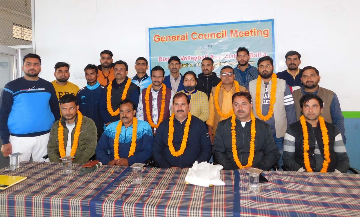 district boliball association in ballia