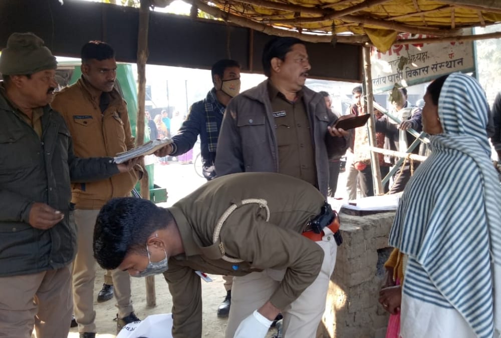 A man's body found in BKT lucknow.