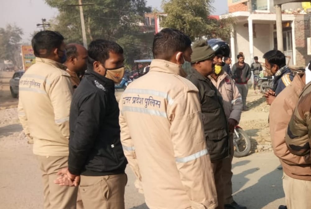 A man's body found in BKT lucknow.