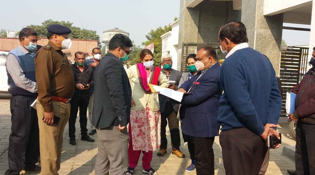 chief secretary inspection in basti
