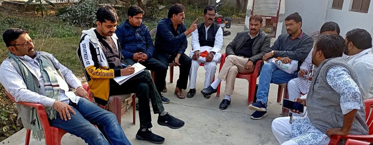 At the assembly level, farmers will take out a Congress trip