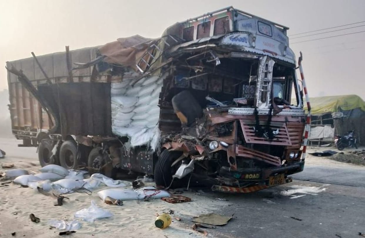 Sunday was the day of road accidents, four died
