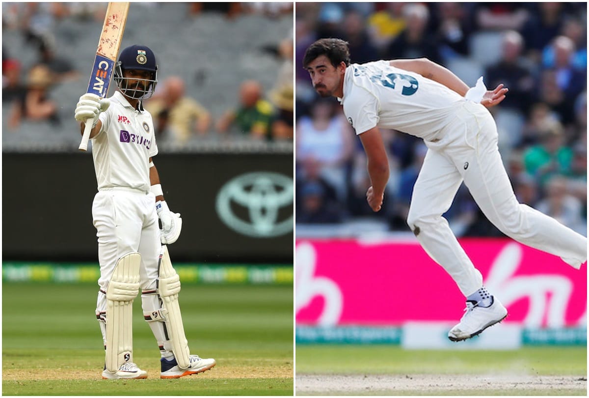 AUS v IND Mitchell Starc expressed regret despite his achievement, praising Ajinkya Rahane fiercely