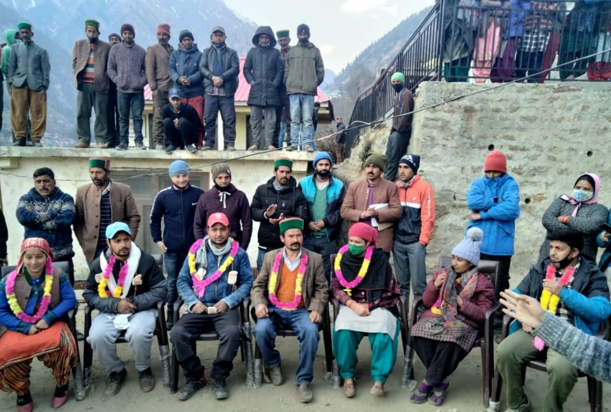 panchayat chunav himachal pradesh 2020: panchayat pratinidhi  elected unopposed  in three panchayats of Kinnaur District