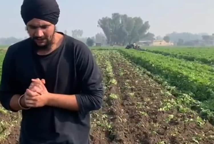 Farmer Runs Tractor On Potato Crop Due To Lack Of Fair Price In Kapurthala