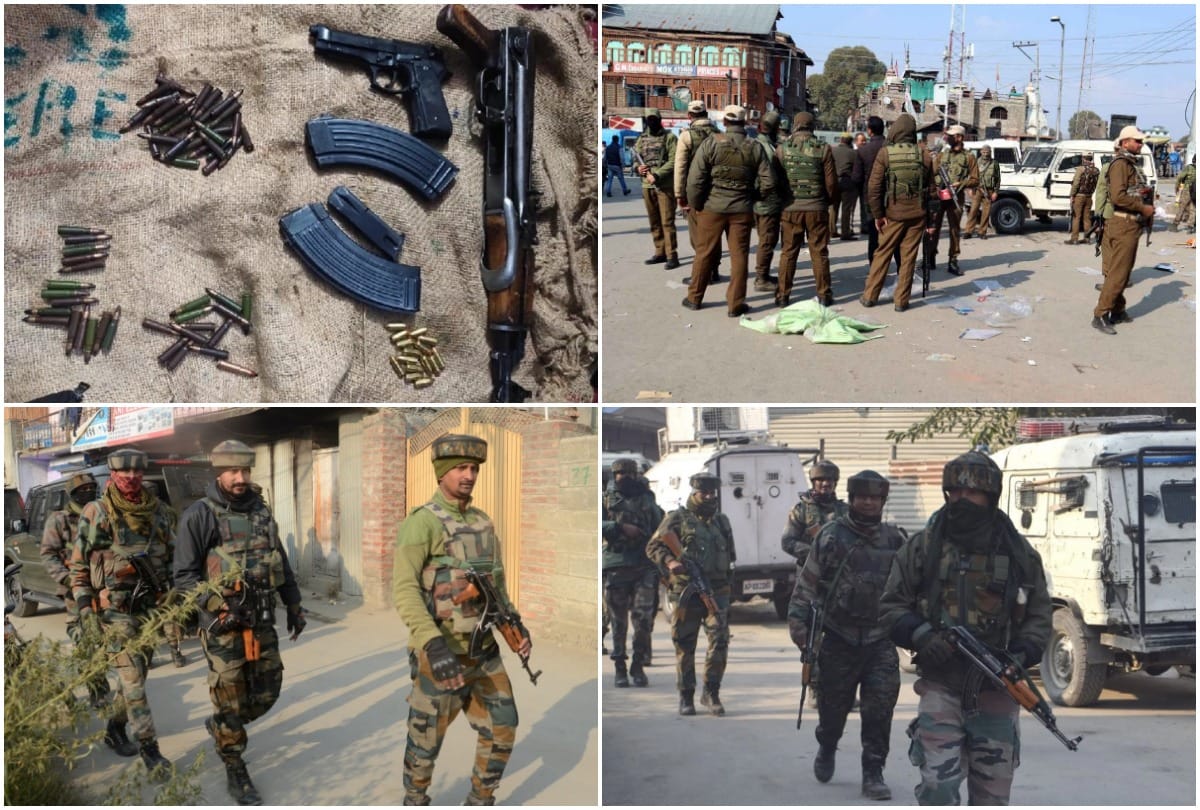 TRF module busted in Jammu Both terrorists were trying to carry out a major crime