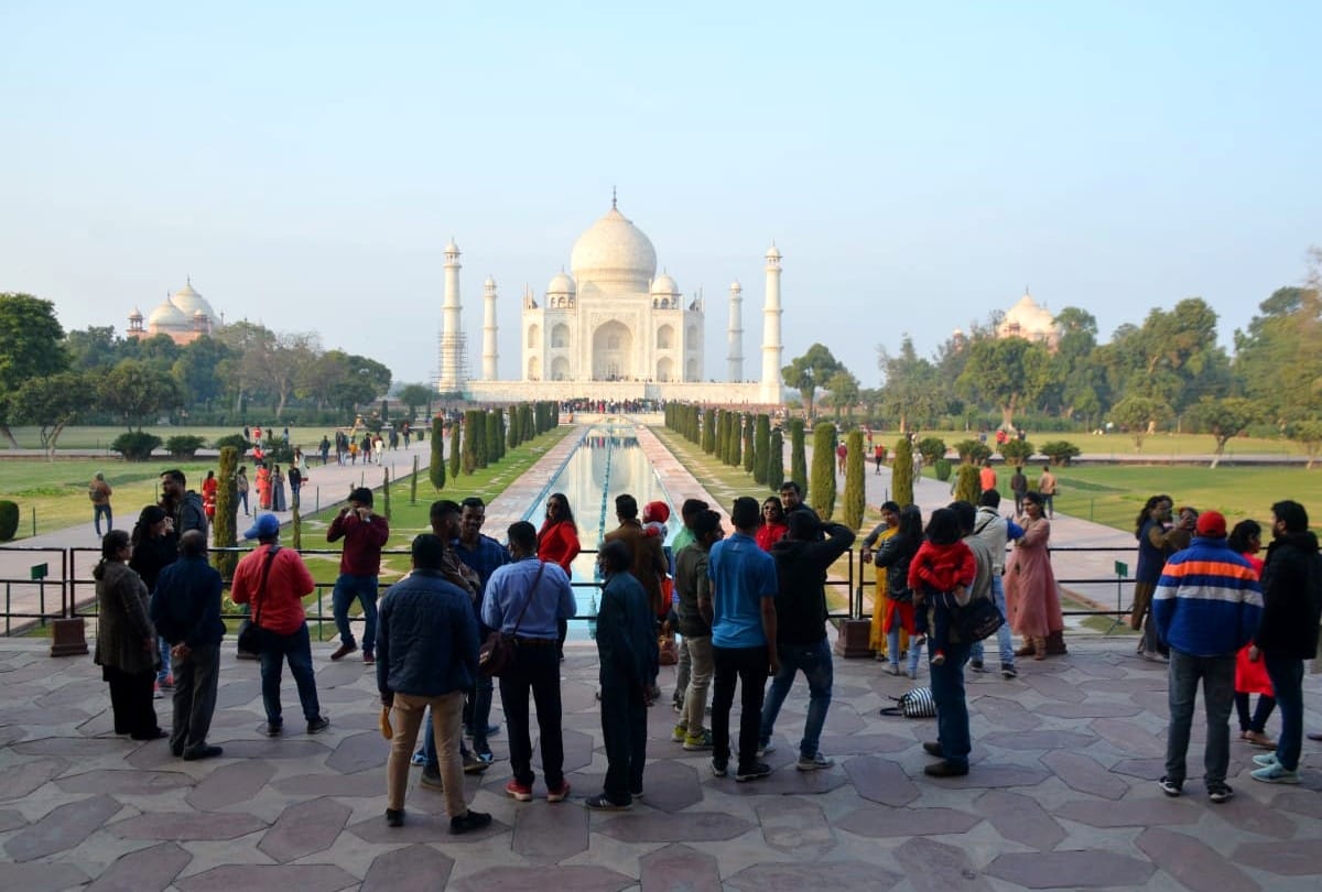 Agra Taj Mahal Ticket Booking: Taj Mahal Ticket Booking Number Increased on New Year 2021