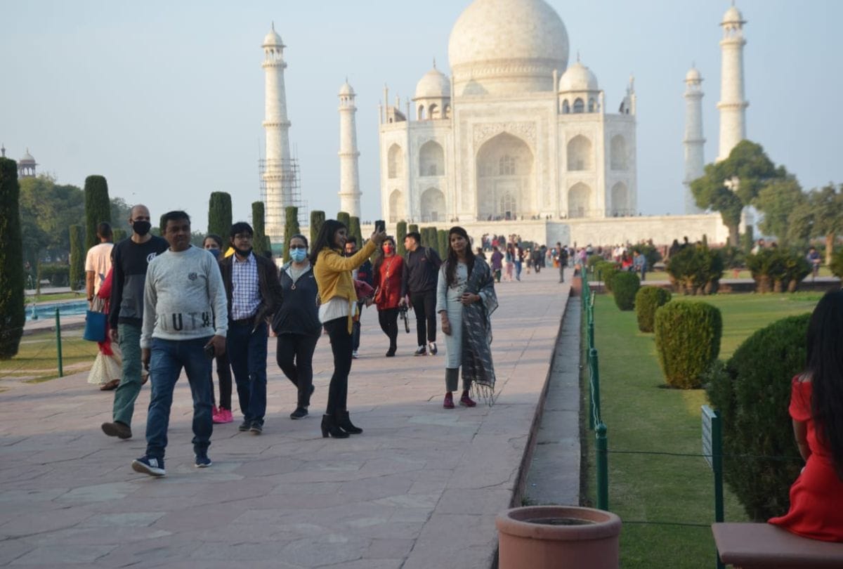 Agra Taj Mahal Ticket Booking: Taj Mahal Ticket Booking Number Increased on New Year 2021