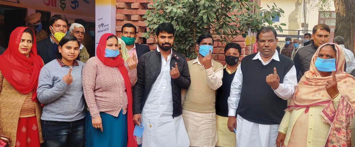 Uklana Nagar Palika Election - 79.2% voter  cast their vote