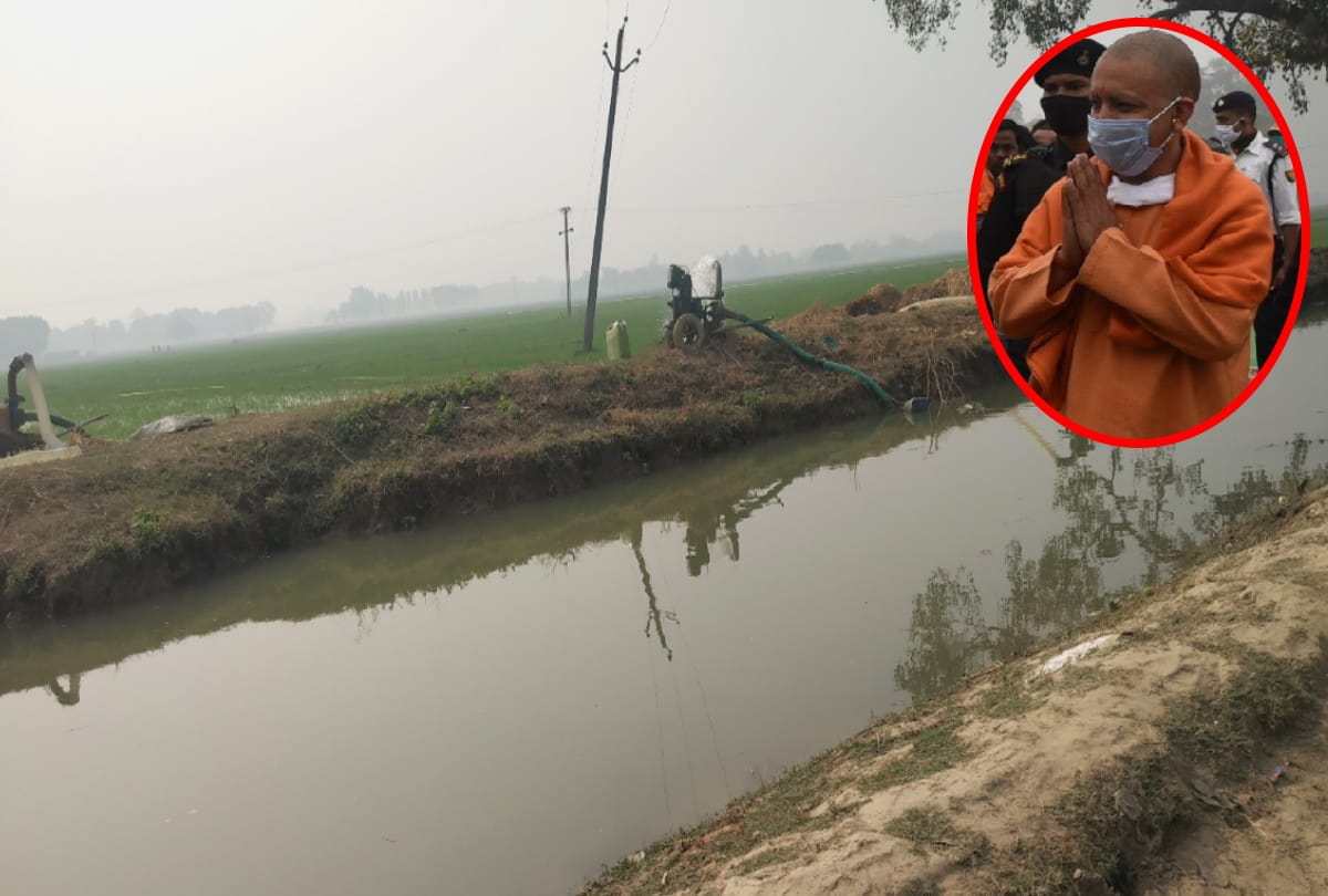 CM Yogi dream project completed water reaches canal tail after 40 years