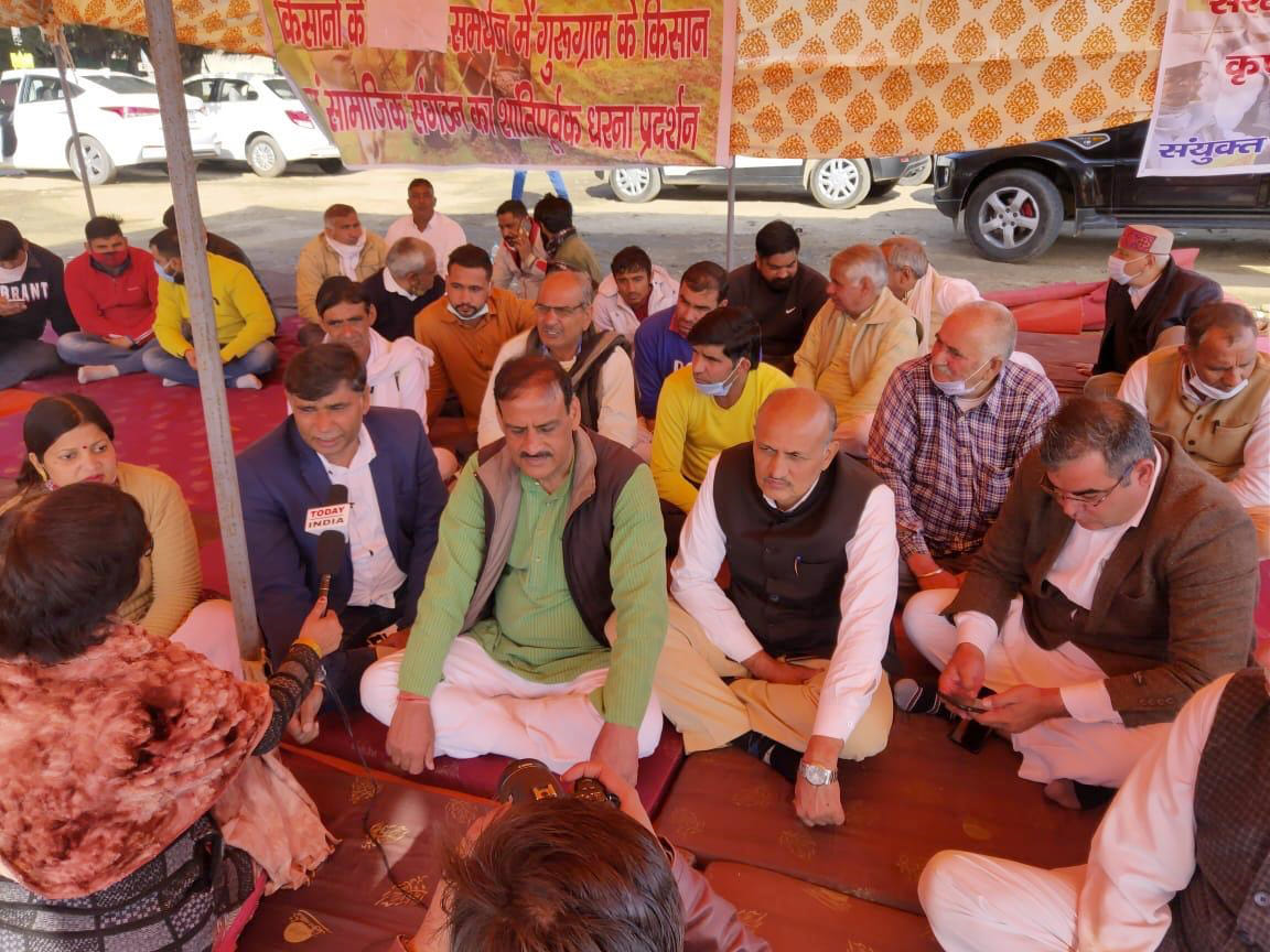 The strike will continue till the demands of the farmers are met