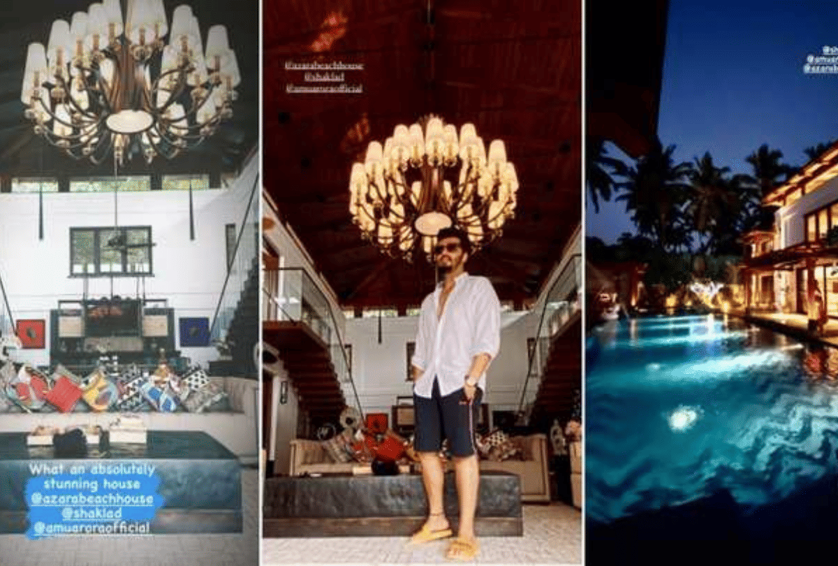 Arjun Kapoor and Malaika Arora Holidays at Amrita Aroras Goa Villa