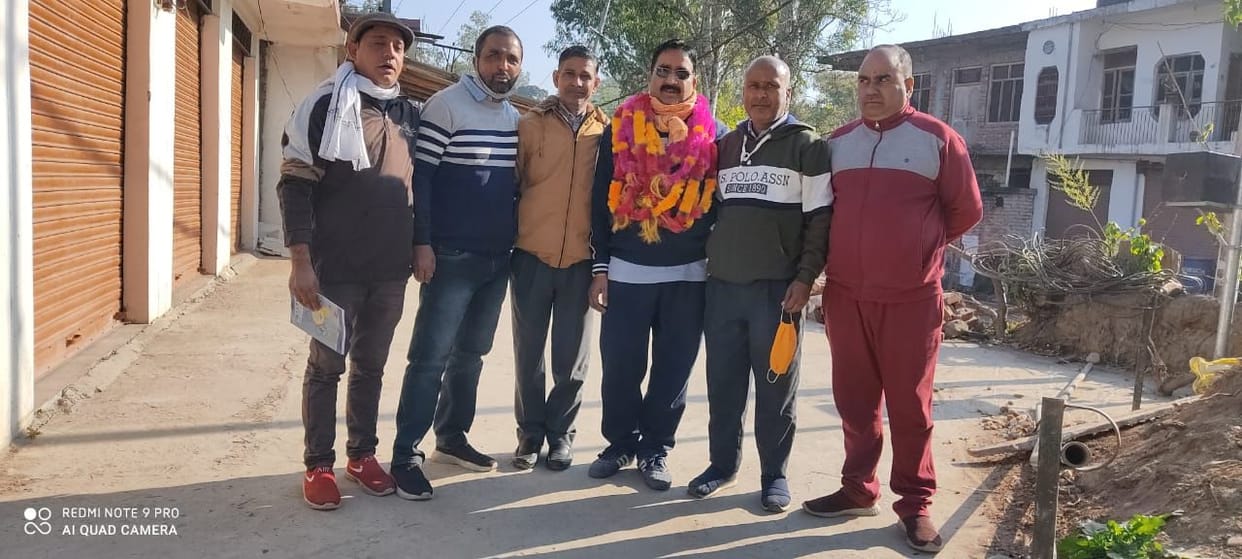self commitment ward panch appointed
