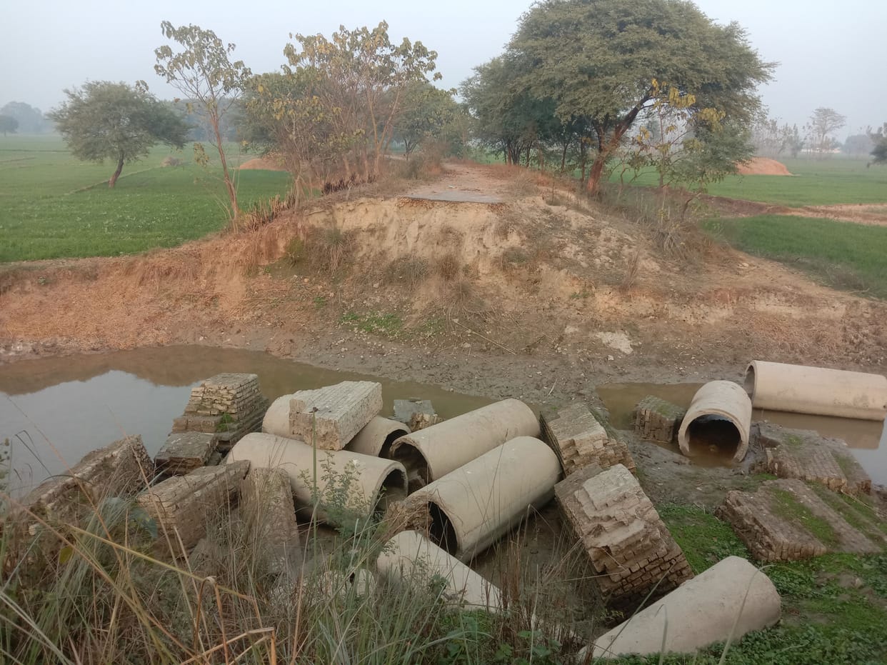 13 km over three years. The villagers are circling