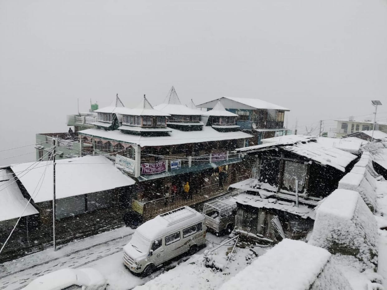 Students not reaching school due to snowfall