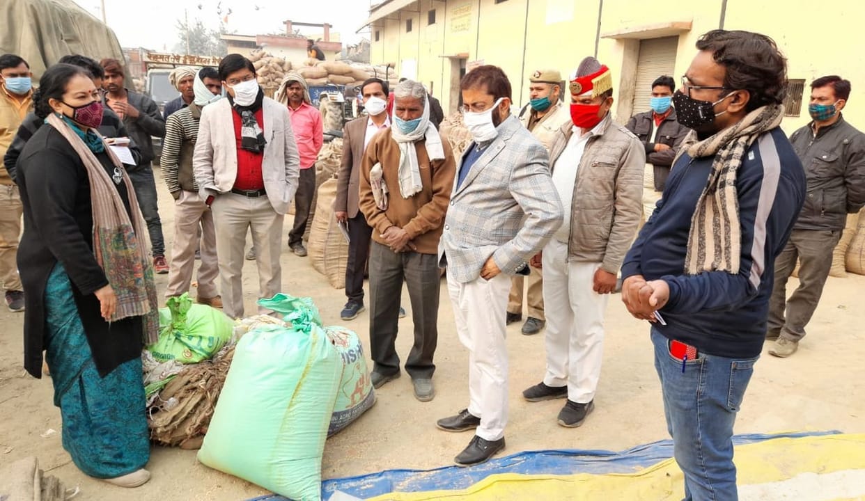 Token system collapsed in paddy purchase, moisture measuring device malfunctioned