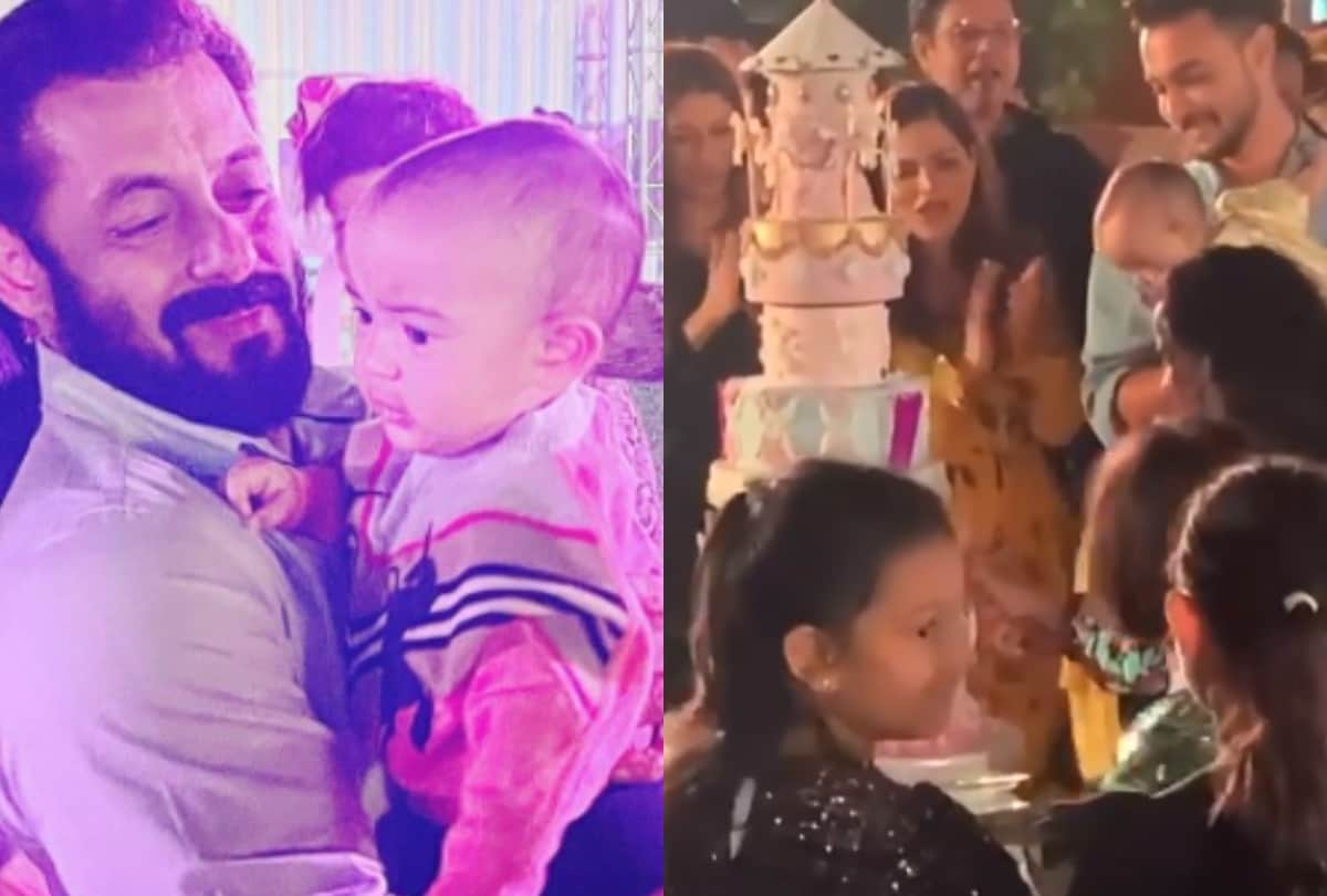 Salman Khan and his niece Ayat sharma birthday celebrations at his Panvel farmhouse