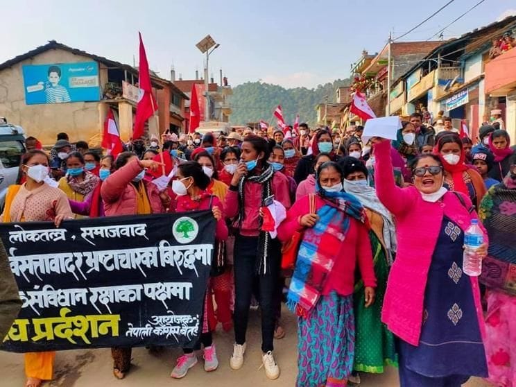 Nepali Congress Oli in Betri