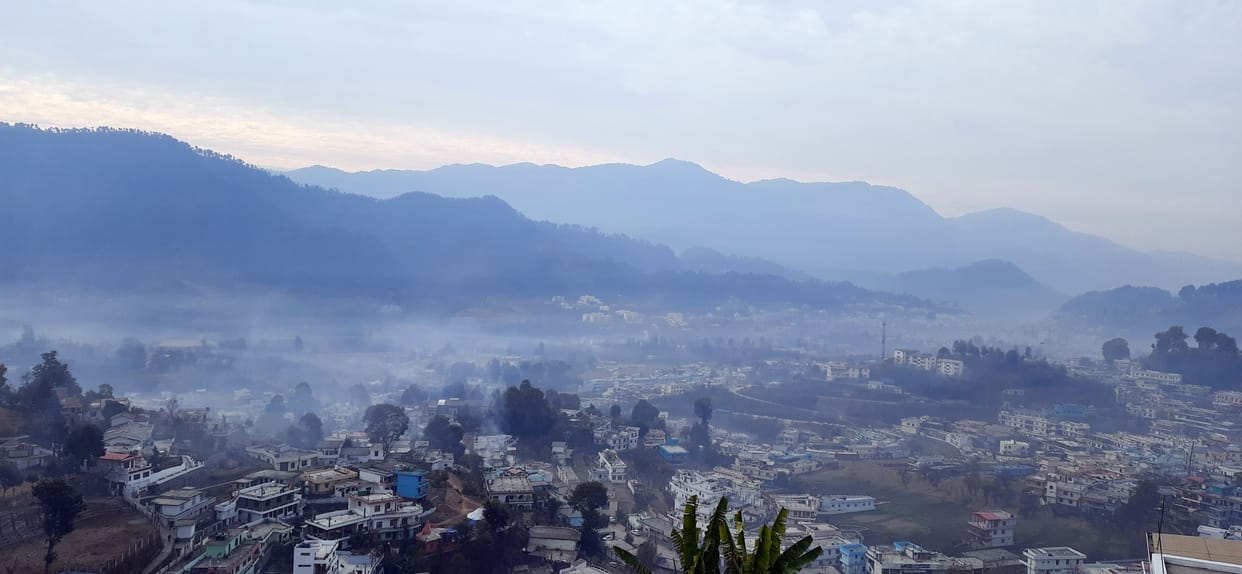 Pithoragarh dropped four degrees maximum and four and a half degrees minimum temperature in a week
