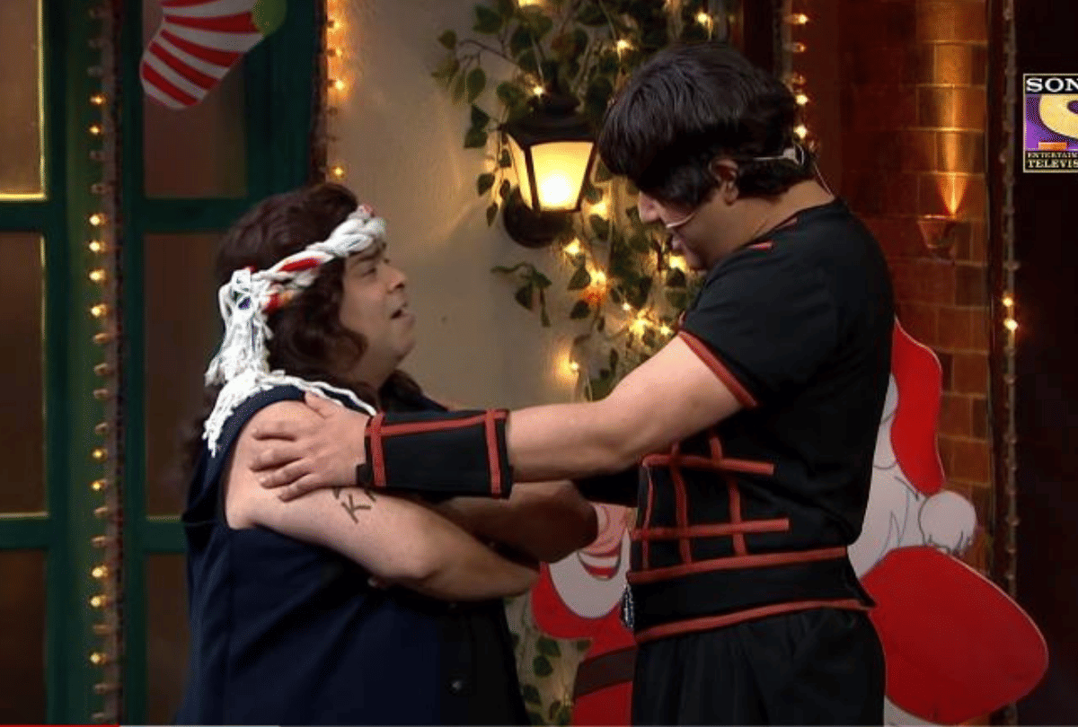 the kapil sharma show kiku sharda make joke on krushna abhishek by taking name of govinda