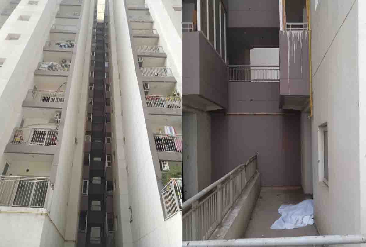 UP: Driver of steel trader commits suicide by jumping from 19th floor in Emerald Garden, Kanpur