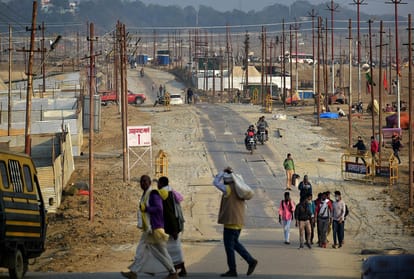Construction of two bridges started on the intervention of Deputy CM, the scope of Magh Mela will increase