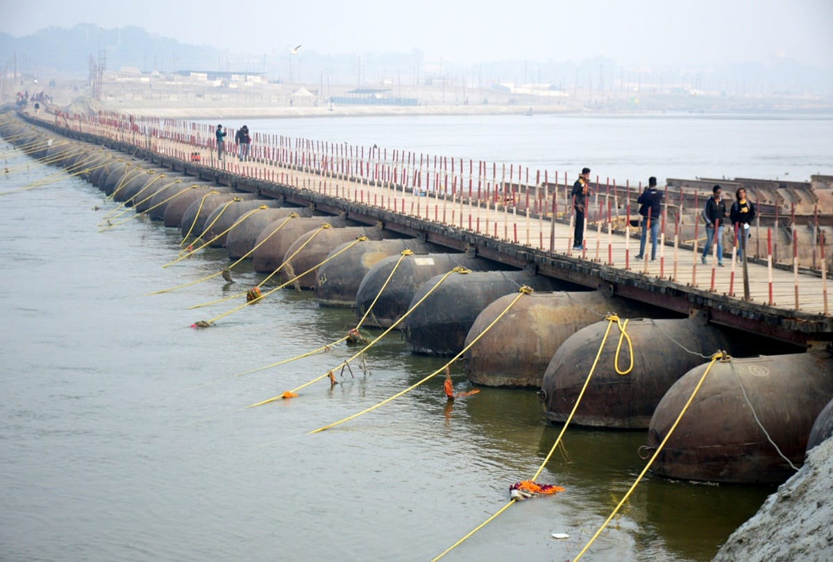 Two more Pantoon bridges will be built on the Ganges for Kalpavasi, the fair can increase the scope