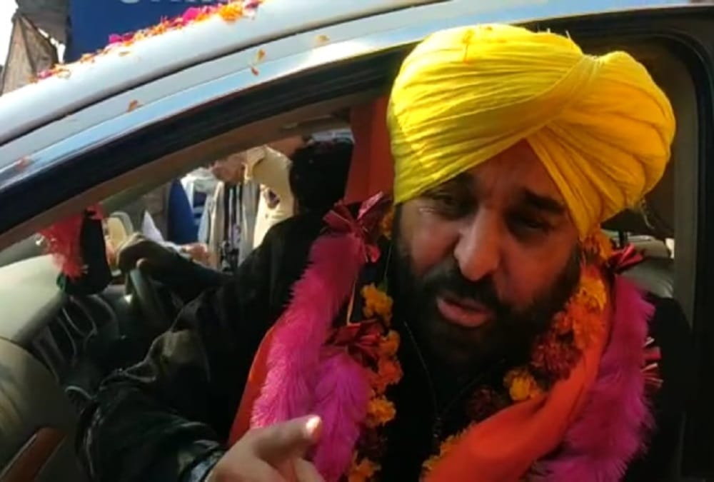 uttarakhand election 2022: Aap MLA Bhagwant Mann Attack on Bjp Government in Khatima