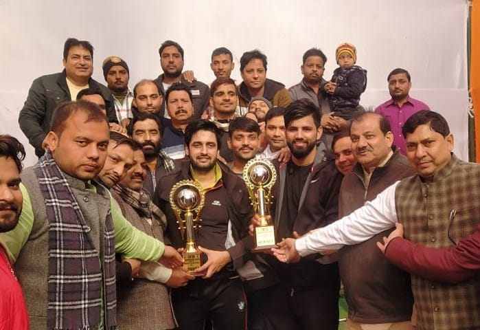 Sahil-Ravi duo won unity badminton competition