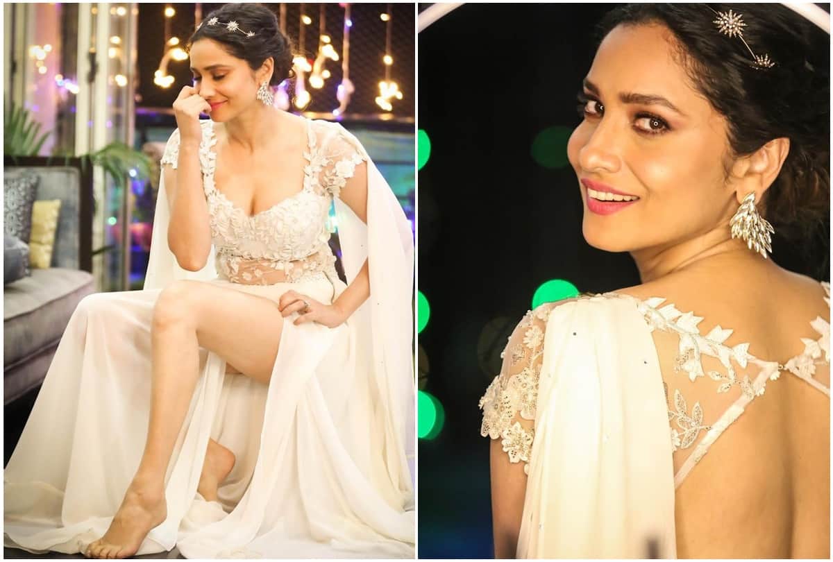 Ankita Lokhande Share Photos In White Dress and Give Trollers A Befitting Reply
