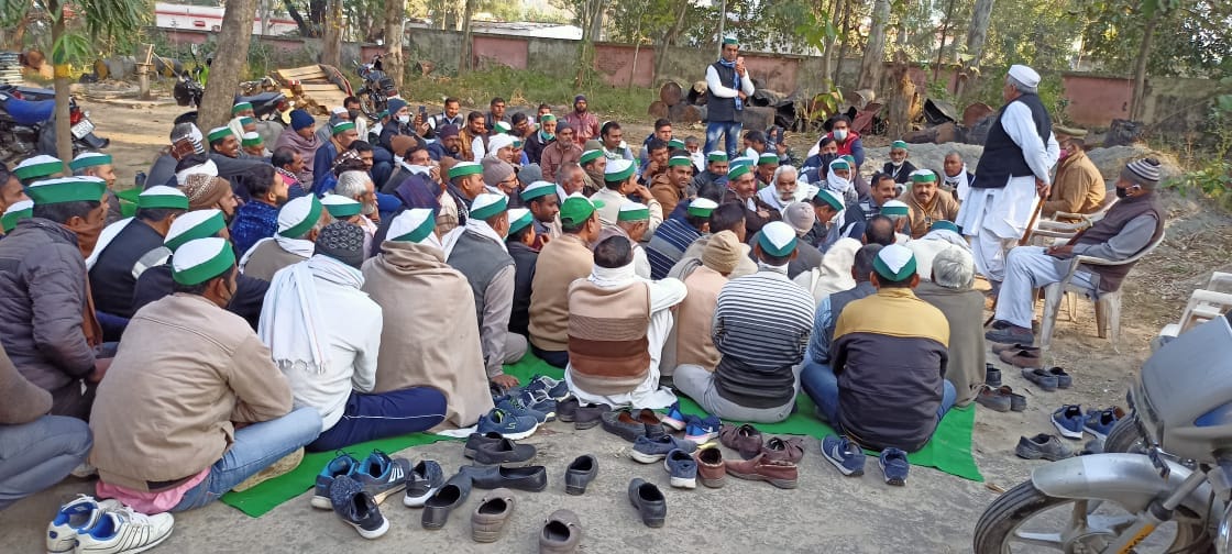 Resolve to intensify the movement taken in the Panchayat of Bhakiyu