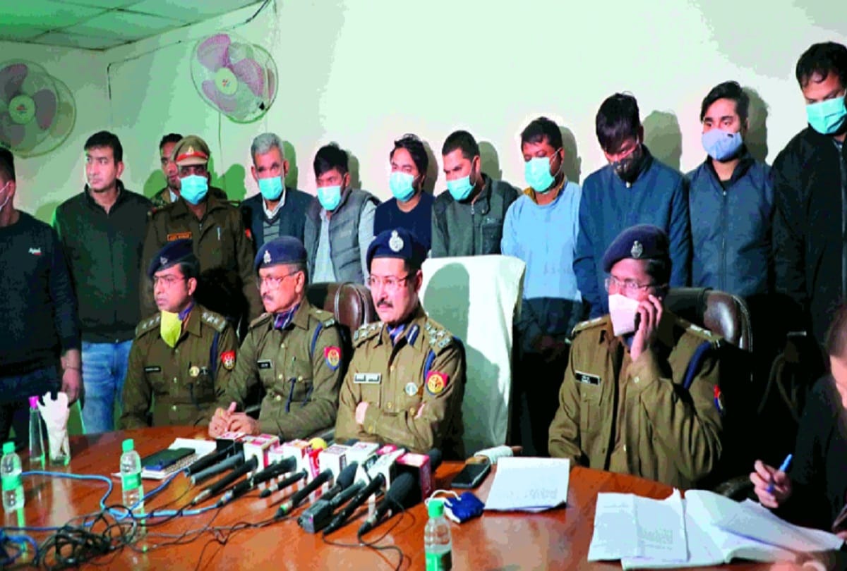 noida police arrest 8 crooks who steal luxury cars, network spread from Gujarat to Kashmir