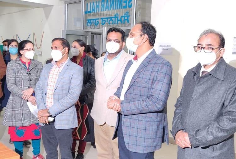 Corona vaccine Dry run completed successfully in Punjab