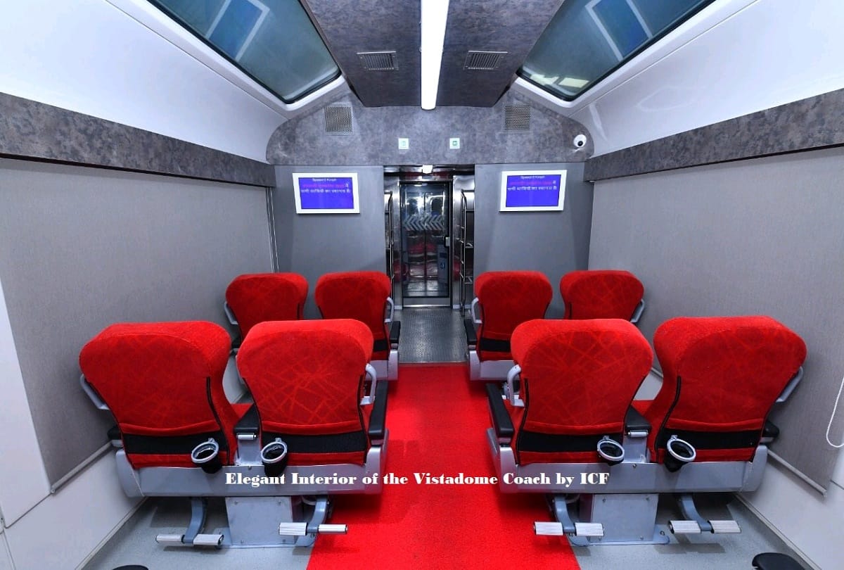 PM Narendra Modi said, train journey will be more memorable with new VistaDome coach