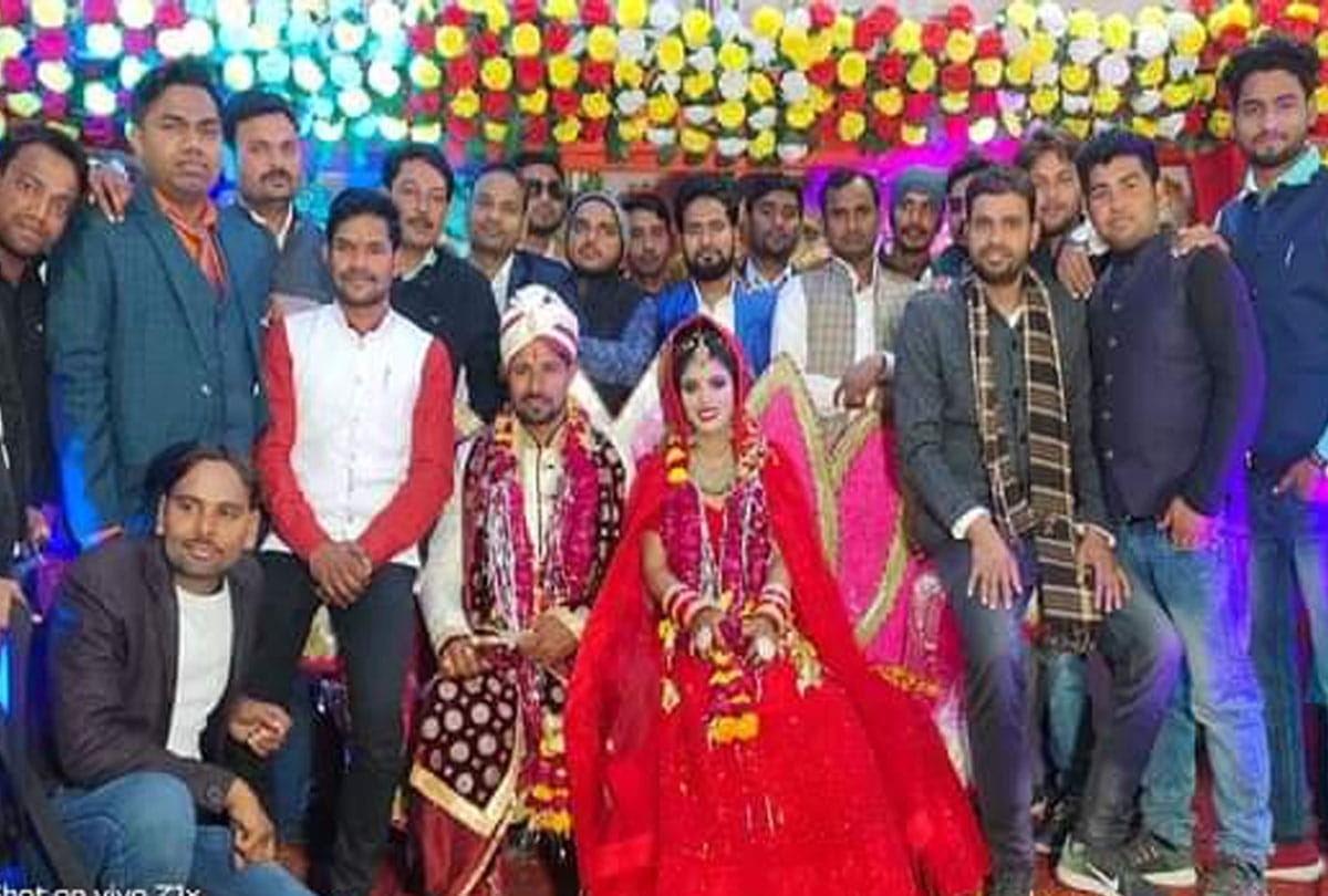 Broken caste wall for the happiness of children, got married in Hamirpur