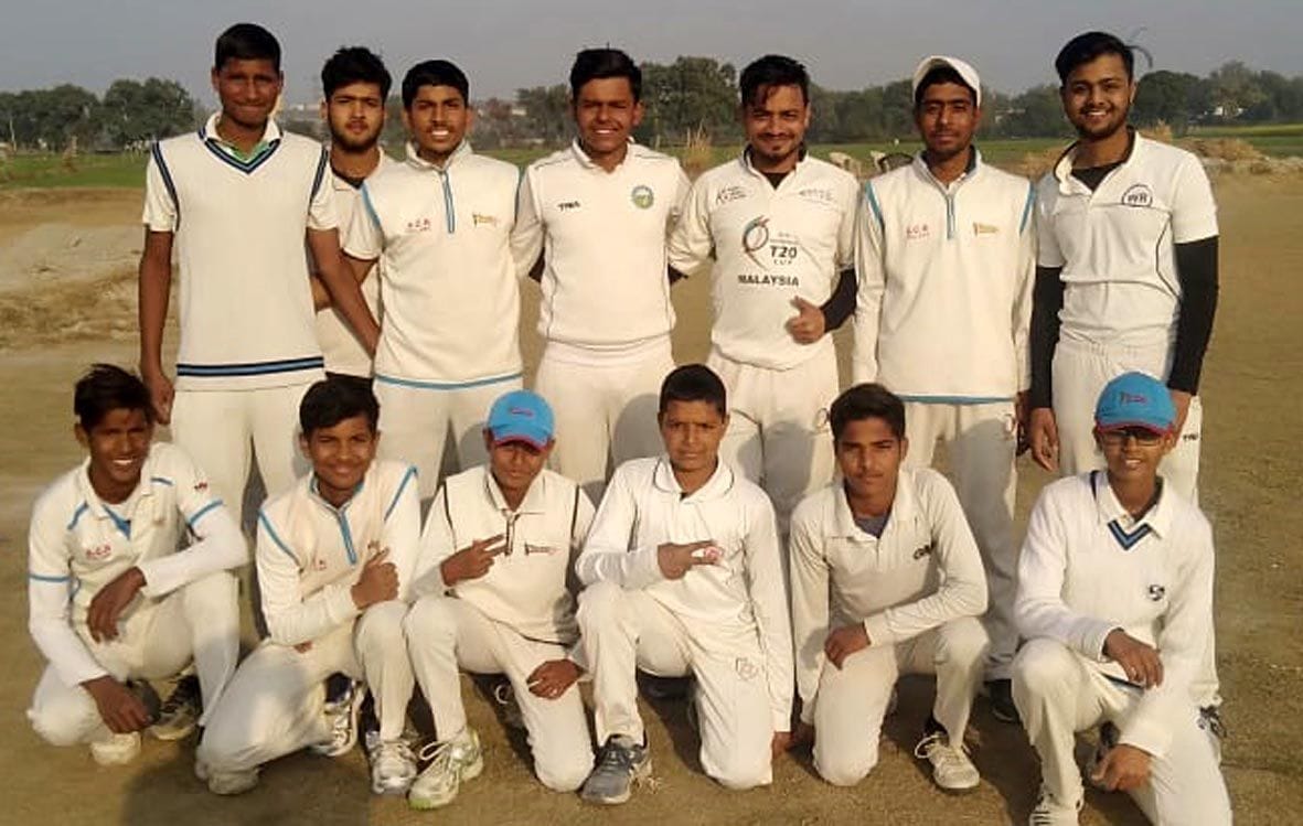 abdul cricket academy defeated to gaur academy