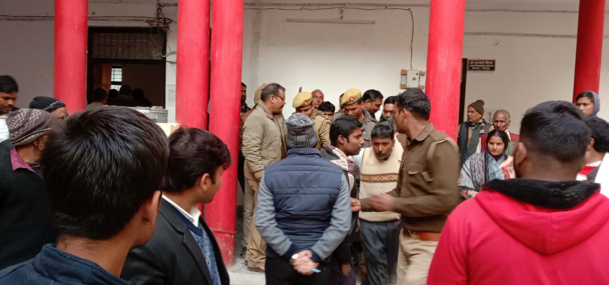 Two parties clashed in the court as soon as bail is obtained