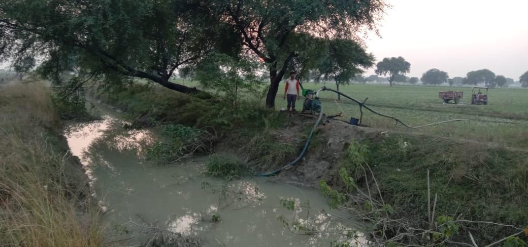 Twenty five thousand population upset due to drain construction