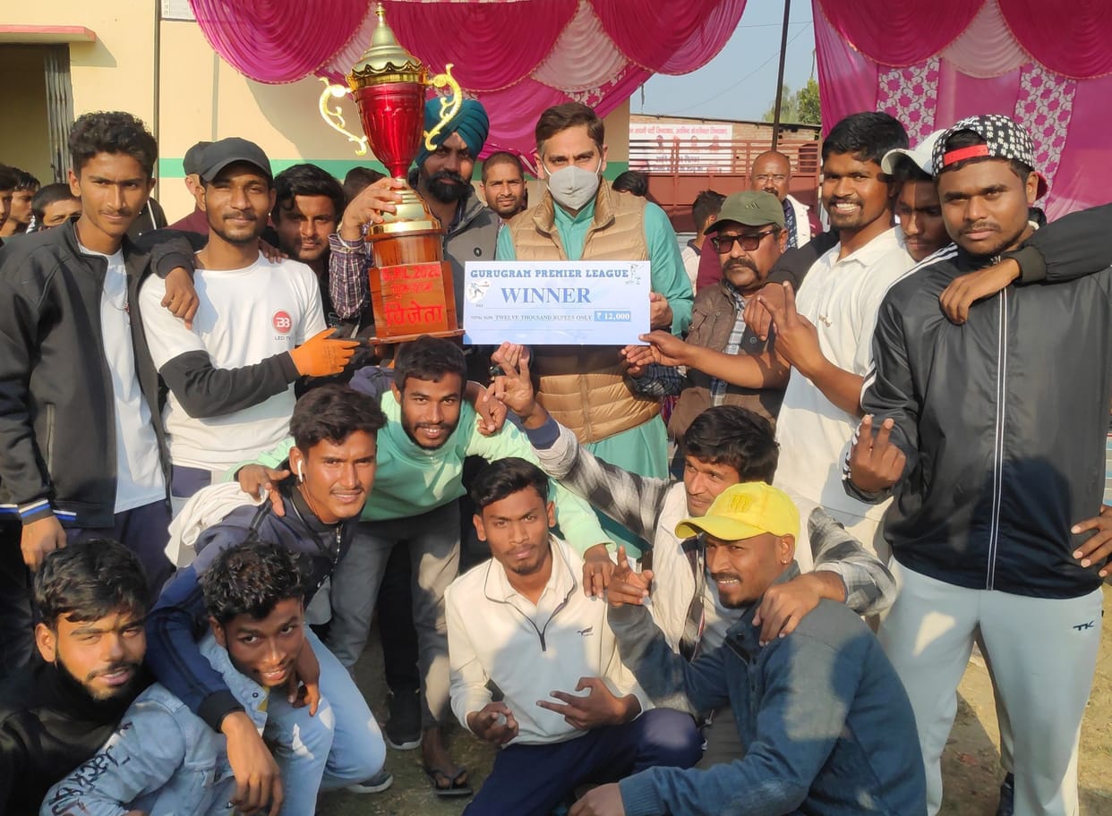 Tagorenagar won the GPL cricket tournament
