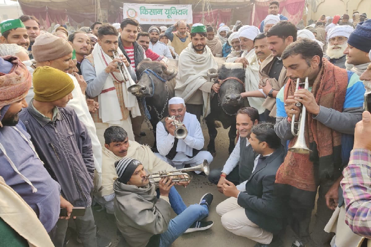 Farmers have protested against the government in Baghpat