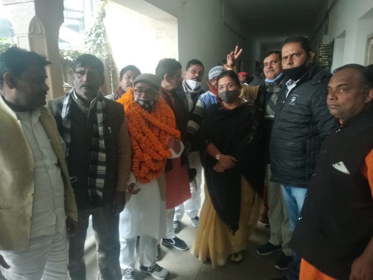 Varanasi Municipal Corporation becomes Deputy Chairman bjp candidate Narasimha Das Baba