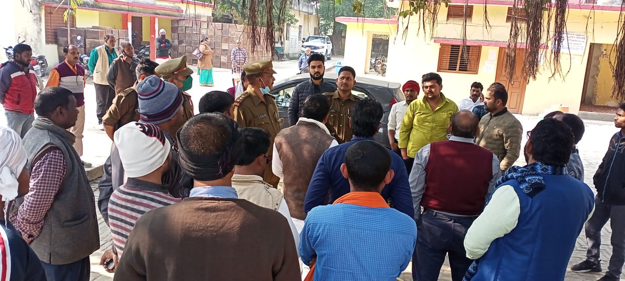 Chief and BJP leader clashed