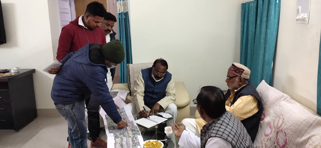 MP said, did the Railways give up its land for illegal possession