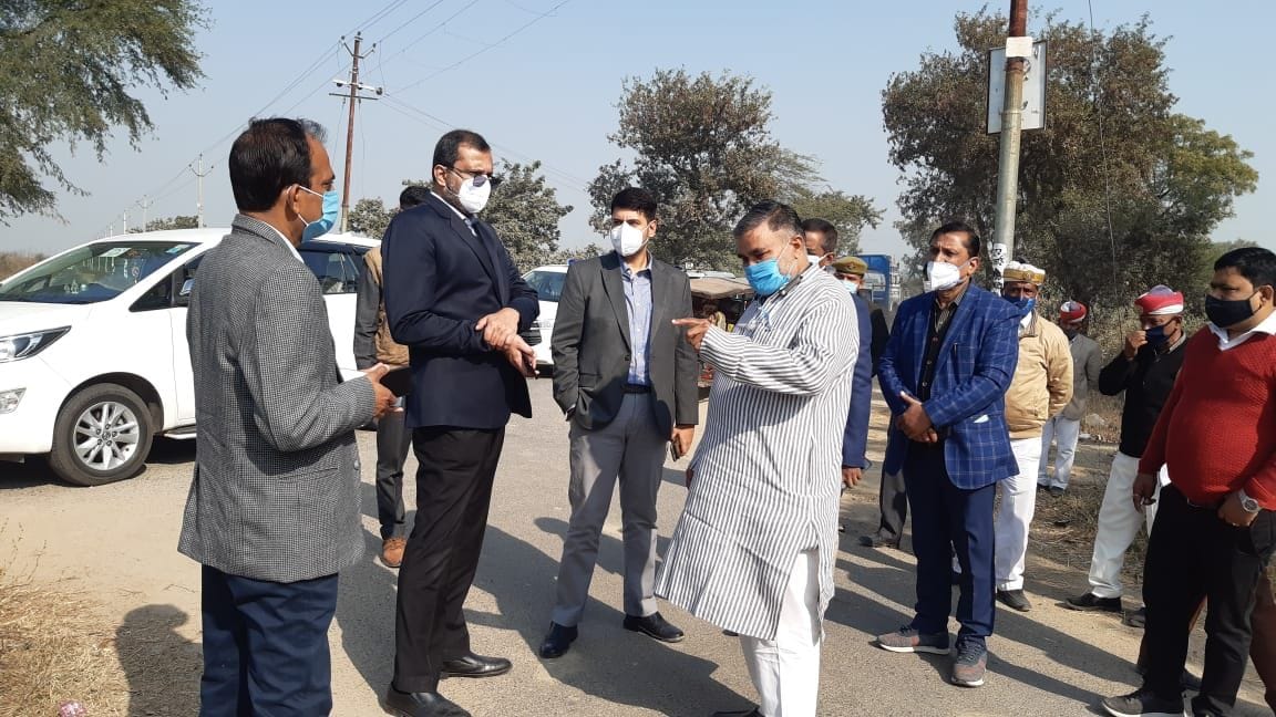 14 KM long road will made from Gabhana to state university
