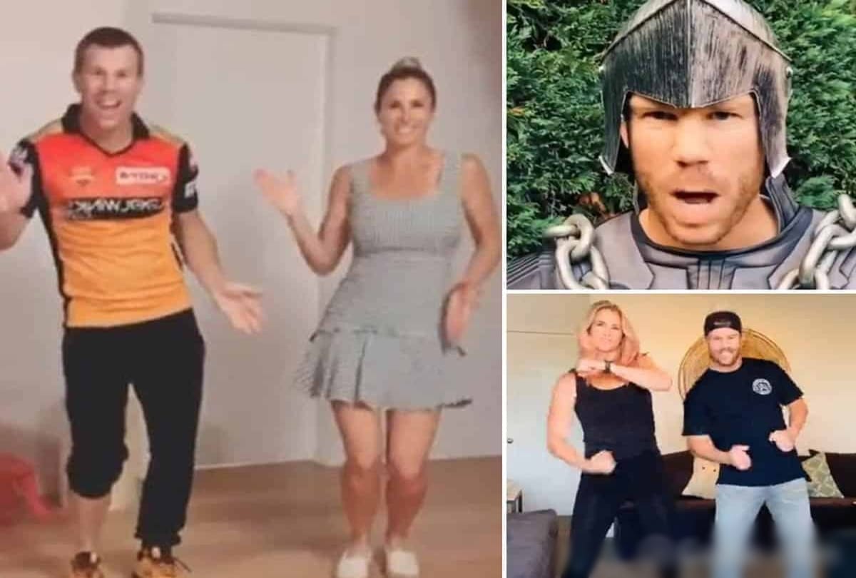 David Warner announced himself ICC male tiktoker of the decade award